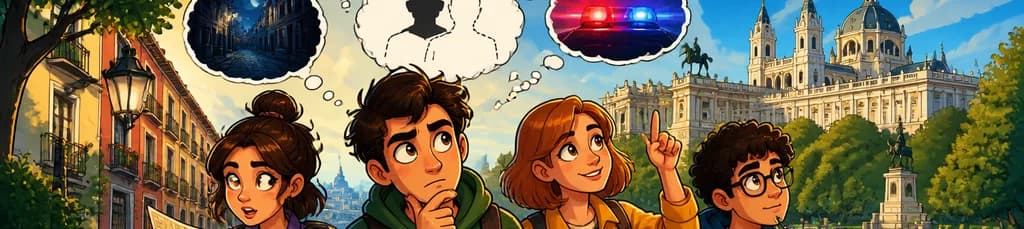 Aventura autoguiada "Madrid Mystery Quest: ¿Dónde está mi cuerpo?"