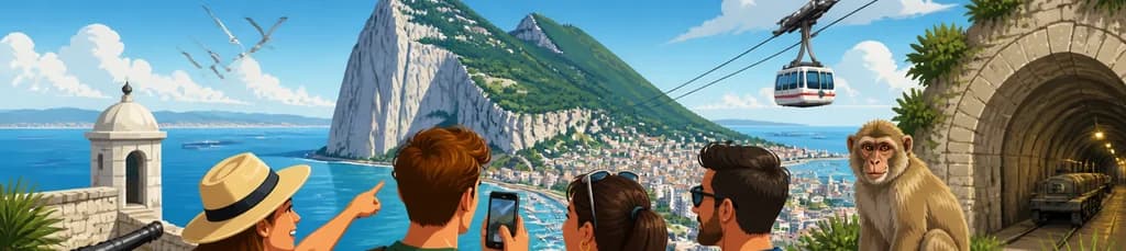 Excursión de jornada completa a Gibraltar partiendo de Sevilla