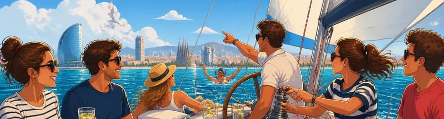 Una experiencia de navegación conjunta en Barcelona