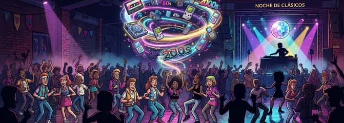 Noche de Clásicos: Fiesta 80s, 90s y 2000s en Independance Club