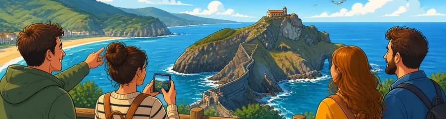 Recorrido privado por Gaztelugatxe y el litoral vasco con salida desde Bilbao