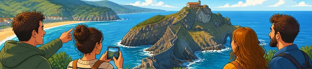 Recorrido privado por Gaztelugatxe y el litoral vasco con salida desde Bilbao