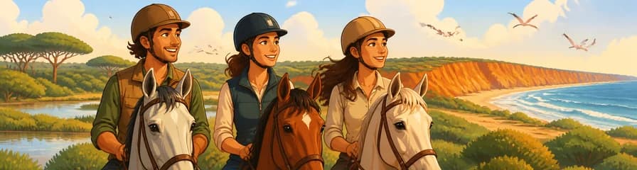 Paseo ecuestre por Doñana y visita a la aldea de El Rocío