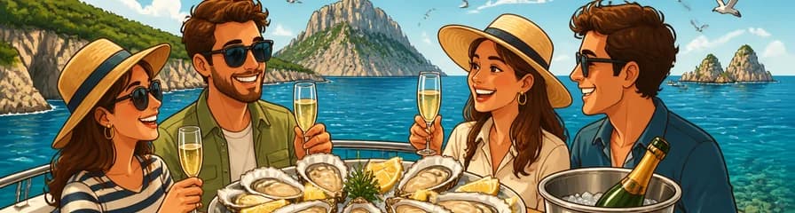 Degustación de Ostras en el Parque Natural del Montgrí y las Islas Medes con Navegación
