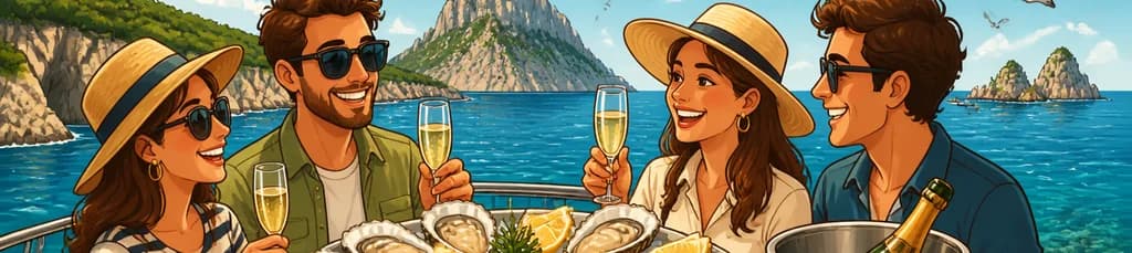 Degustación de Ostras en el Parque Natural del Montgrí y las Islas Medes con Navegación