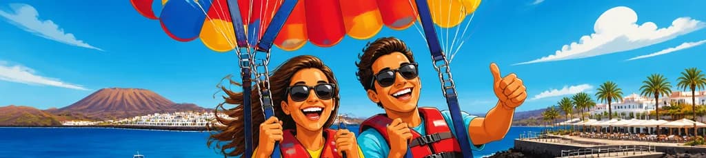 Experimenta el Parascending en Playa Chica