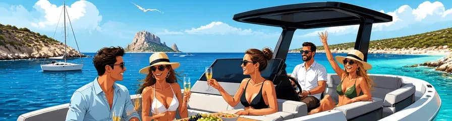 Alquiler exclusivo de yate deportivo de 30 pies para experiencia privada