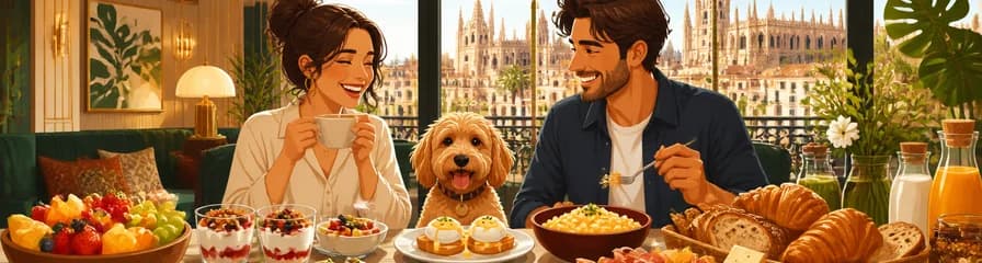 Disfruta de un Desayuno Buffet de Lujo en el Kimpton Vividora, Hotel 5 Estrellas en el Corazón de Barcelona