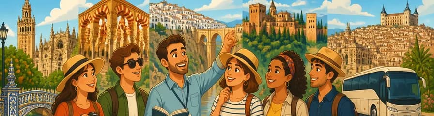 Viaje de 6 días por Andalucía y Toledo desde Madrid