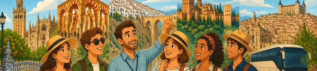 Viaje de 6 días por Andalucía y Toledo desde Madrid