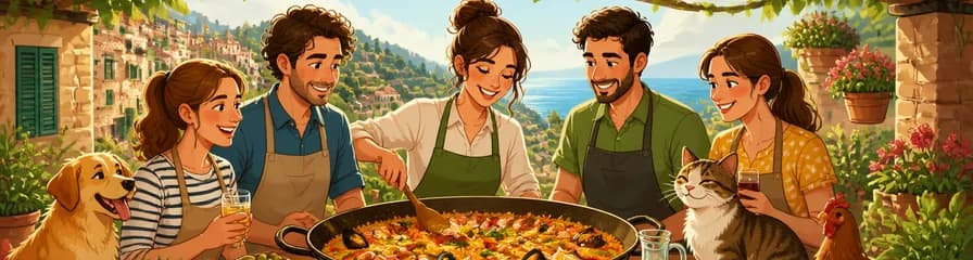 Clase de Cocina de Paella en Banyalbufar: Saborea la Tradición Mallorquina