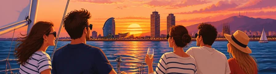 Tour Privado de Vela y Relax desde Barcelona