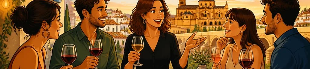 Degustación de Vinos y Tapas Frescas en Córdoba