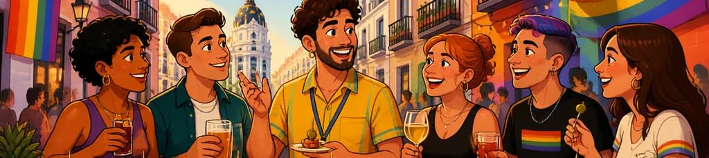 Recorrido de tapas por el barrio LGBTQ+ de Madrid