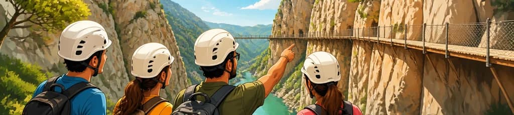 Tour privado desde Marbella: exploración del Caminito del Rey en Málaga