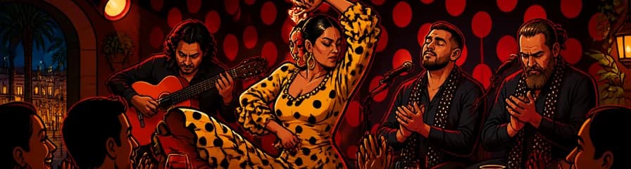 Acceso al espectáculo flamenco en Los Tarantos, Barcelona