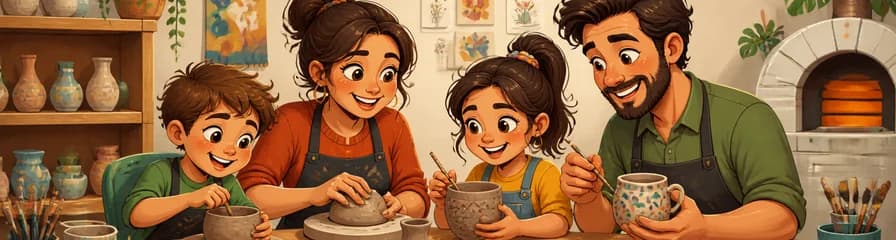 Taller de cerámica: una experiencia creativa para compartir en familia