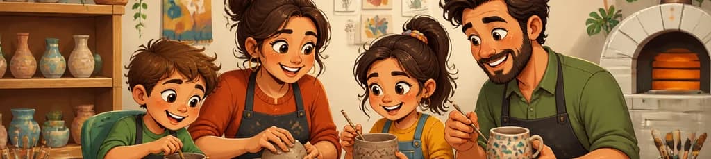 Taller de cerámica: una experiencia creativa para compartir en familia