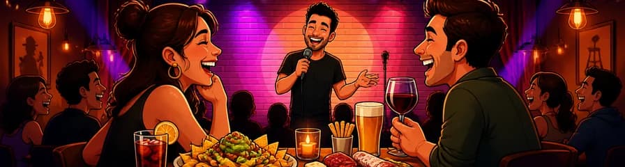 Noche de Monólogo y Cena para Dos en La Otra Movida Comedy
