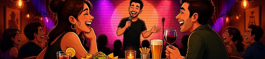 Noche de Monólogo y Cena para Dos en La Otra Movida Comedy