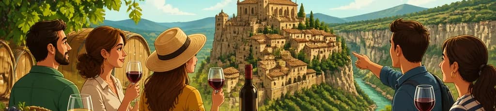 Descubra los sabores del Somontano y la belleza histórica de Alquézar en una excursión de día completo