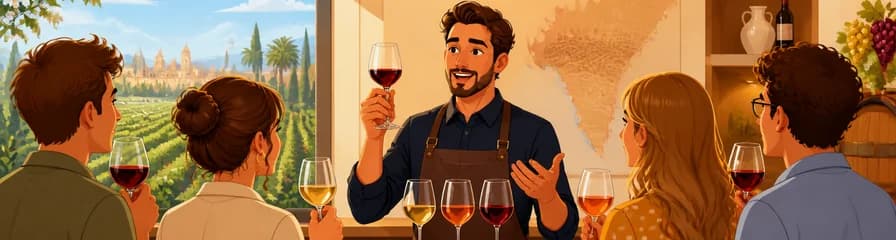 Experiencia de cata de tres vinos de Valencia en el Consejo Regulador del Vino de Valencia.