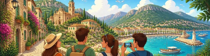 Descubre Valldemossa y el Puerto de Sóller en una memorable excursión de medio día