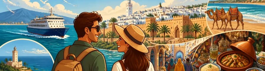Viaje privado de un día a Tánger desde Marbella con todo incluido