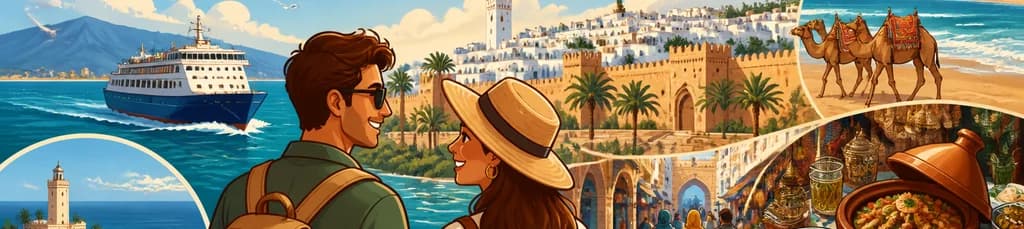 Viaje privado de un día a Tánger desde Marbella con todo incluido