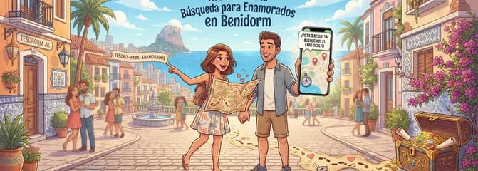 Aventura de la Búsqueda del Tesoro para Enamorados en Benidorm