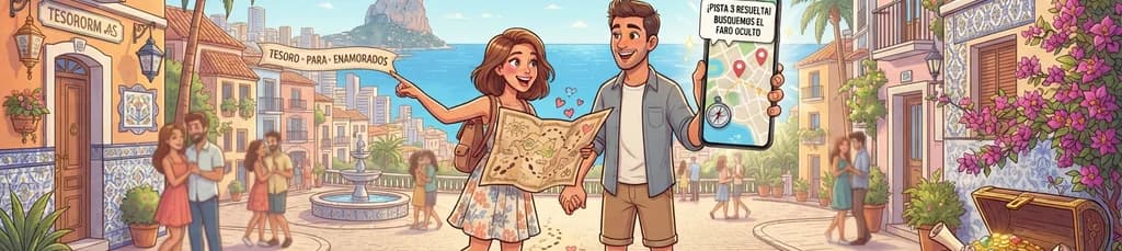 Aventura de la Búsqueda del Tesoro para Enamorados en Benidorm