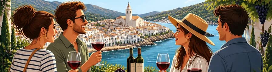 Descubre Cadaqués y deléitate con una cata de vinos en una excursión de un día