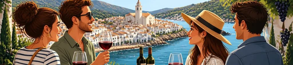 Descubre Cadaqués y deléitate con una cata de vinos en una excursión de un día