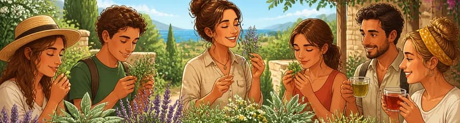 Descubrimiento Aromático en un Jardín Medicinal Ibicenco