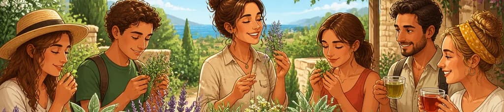 Descubrimiento Aromático en un Jardín Medicinal Ibicenco