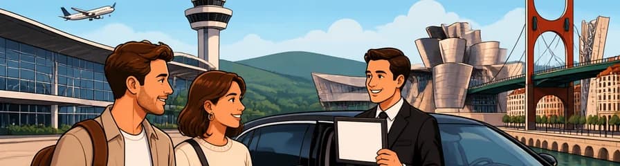 Servicio de traslado privado: del puerto de cruceros de Bilbao a los hoteles de la ciudad