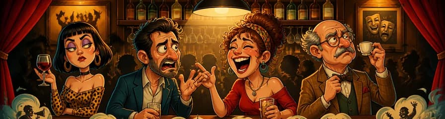 La comedia teatral "Maldito Bar" en el Teatro Lara