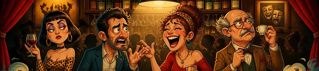La comedia teatral "Maldito Bar" en el Teatro Lara