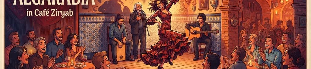Velada Flamenca en Directo en Café Ziryab, Madrid