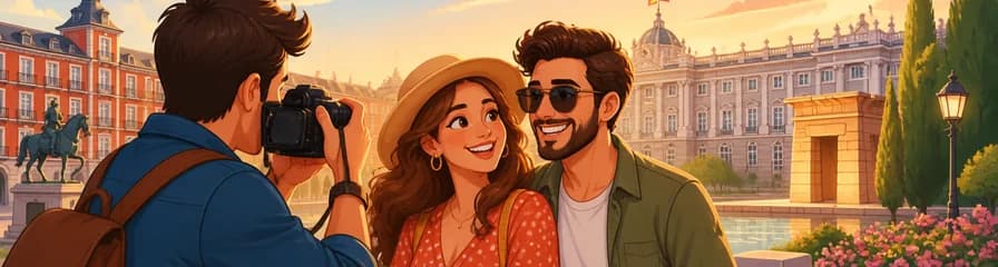 Sesión fotográfica privada en Madrid con guía y fotógrafo personal