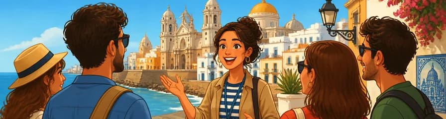 Hola Cádiz: tour privado de dos horas para introducirse a la ciudad con un guía local