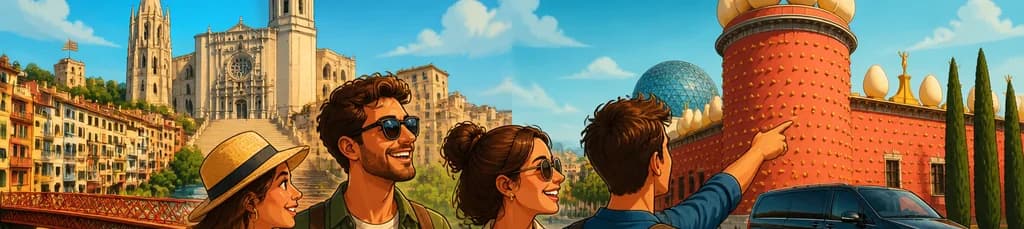Excursión de día completo a Girona y Figueres con salida desde Barcelona