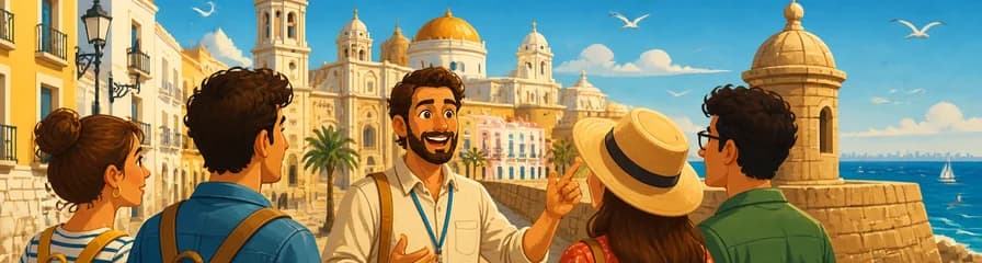 Explora la cautivadora historia del casco antiguo de Cádiz con un exclusivo recorrido a pie privado