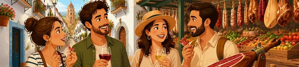 Recorrido por los auténticos sabores ibéricos de Andalucía