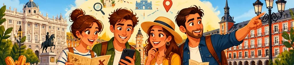 Descubre los secretos grandiosos y majestuosos de Madrid con este juego autoguiado