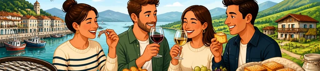 Experiencia culinaria privada con degustaciones, partiendo de Santander
