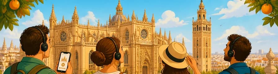 Acceso a la Catedral de Sevilla y la Giralda con guía de audio