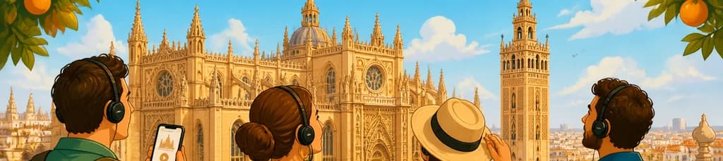Acceso a la Catedral de Sevilla y la Giralda con guía de audio