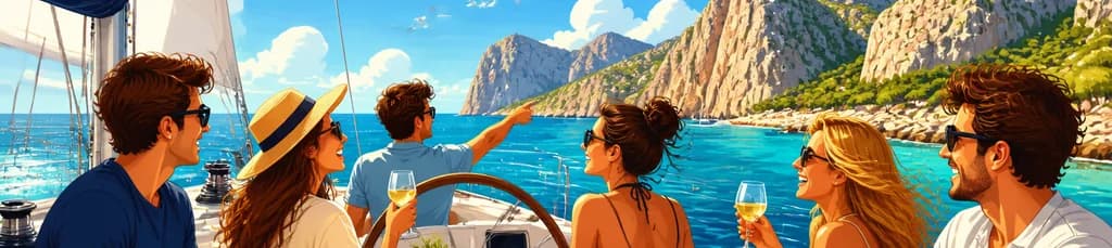 Aventura privada de cuatro horas en yate de vela por Formentor