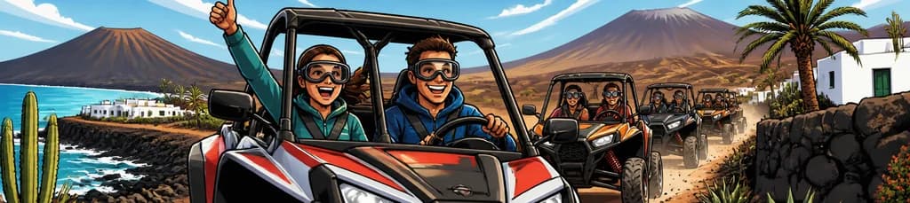 Aventura en Buggy por Lanzarote: Tour Privado en Tierra
